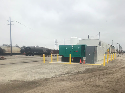 Air System Construction for Industrial and Railroad Pumping Stations by Coleman Industrial Construction based in Kansas City Missouri