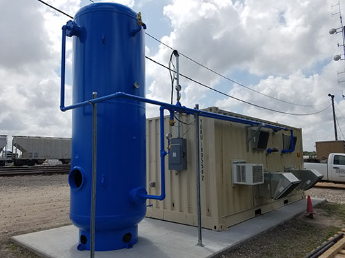 Air System Construction for Industrial and Railroad Pumping Stations by Coleman Industrial Construction based in Kansas City Missouri