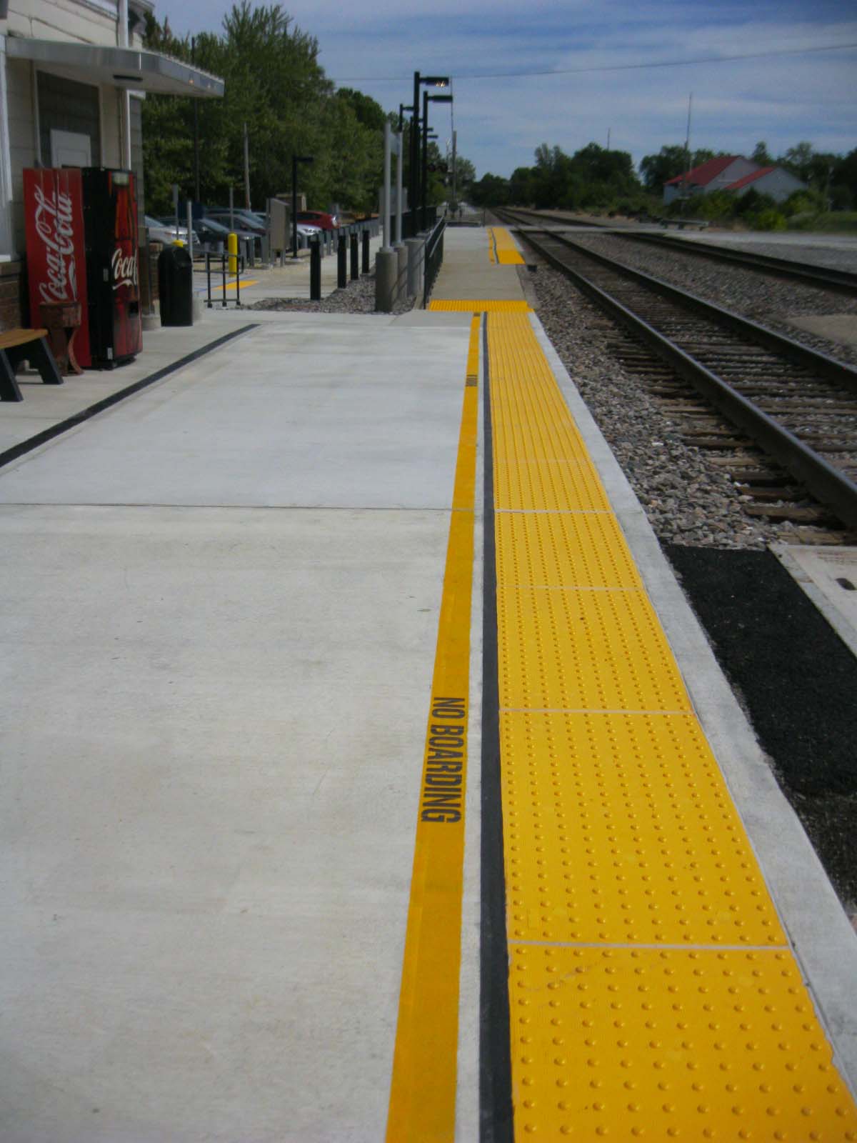 Amtrak Platform Upgrades by Coleman Industrial Construction in Kansas City Missouri