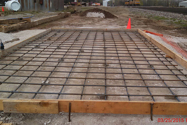 Union Pacific Railroad Yard Air Compressor by Coleman Industrial Construction in Kansas City Missouri