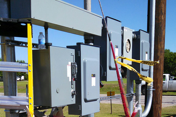 Union Pacific Railroad Yard Air Compressor by Coleman Industrial Construction in Kansas City Missouri