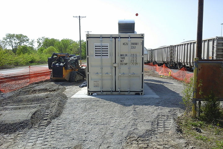 Union Pacific Railroad Yard Air System Upgrades by Coleman Industrial Construction in Kansas City Missouri