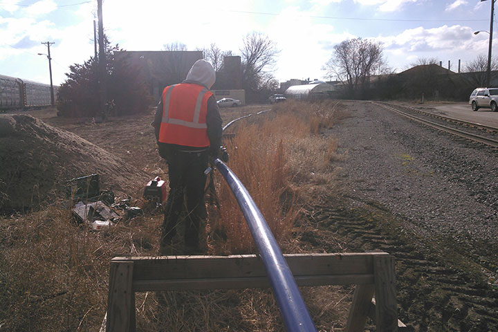 Union Pacific Railroad Yard Air System Upgrades by Coleman Industrial Construction in Kansas City Missouri