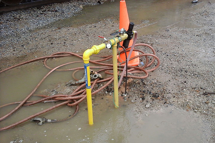 Union Pacific Railroad Yard Air System Upgrades by Coleman Industrial Construction in Kansas City Missouri