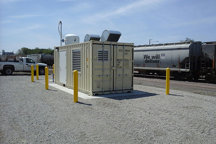 Union Pacific Railroad Yard Air System Upgrades by Coleman Industrial Construction in Kansas City Missouri