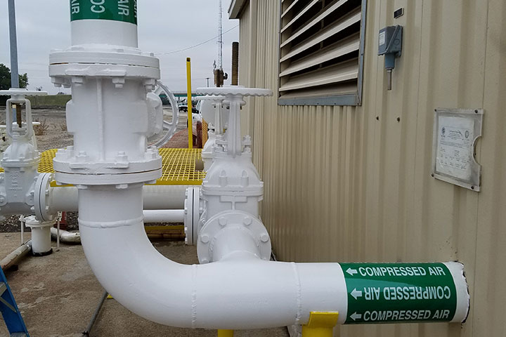 BSNF Railway Air System Upgrades by Coleman Industrial Construction in Kansas City Missouri