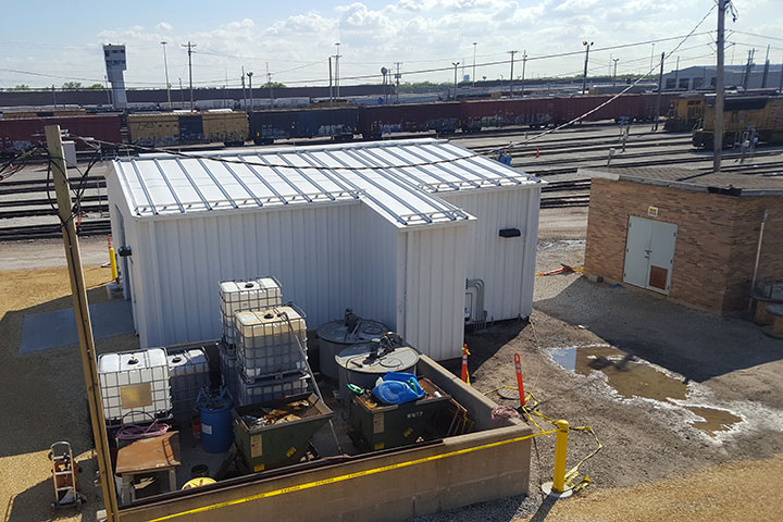 UPRR  WWTP Improvements by Coleman Industrial Construction in Kansas City Missouri