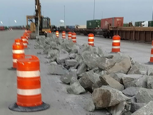 Union Pacific Railroad - Pavement Improvements by Coleman Industrial Construction in Kansas City Missouri