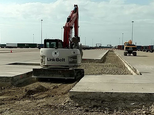 Union Pacific Railroad - Pavement Improvements by Coleman Industrial Construction in Kansas City Missouri