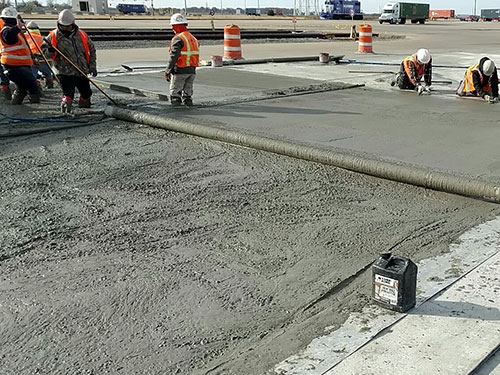 Union Pacific Railroad - Pavement Improvements by Coleman Industrial Construction in Kansas City Missouri