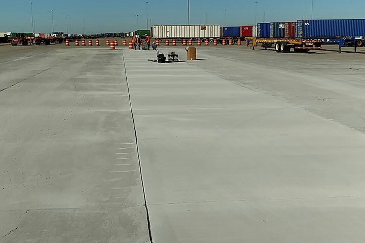 Union Pacific Railroad - Pavement Improvements by Coleman Industrial Construction in Kansas City Missouri