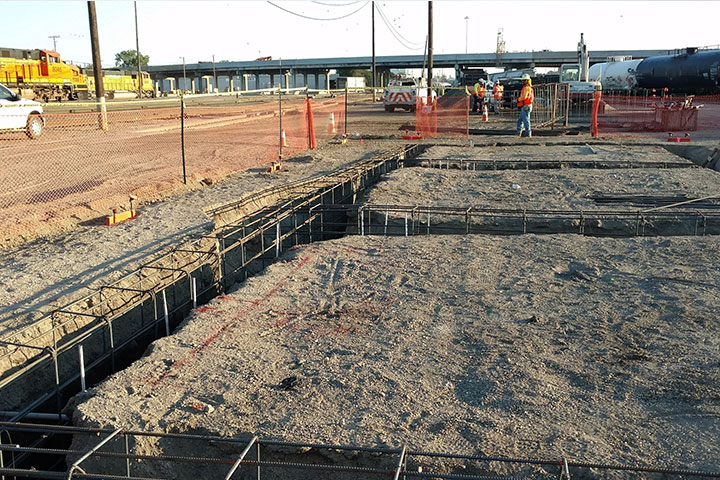 BSNF Railroad Yard Air Improvements by Coleman Industrial Construction in Kansas City Missouri