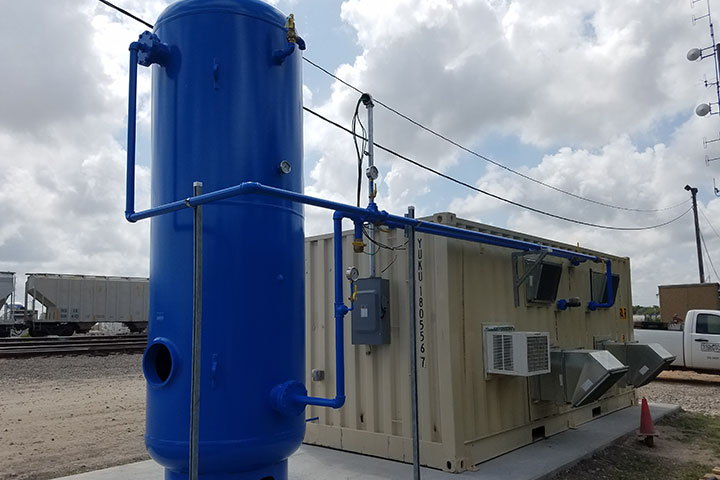 UPRR Yard Air System by Coleman Industrial Construction in Kansas City Missouri