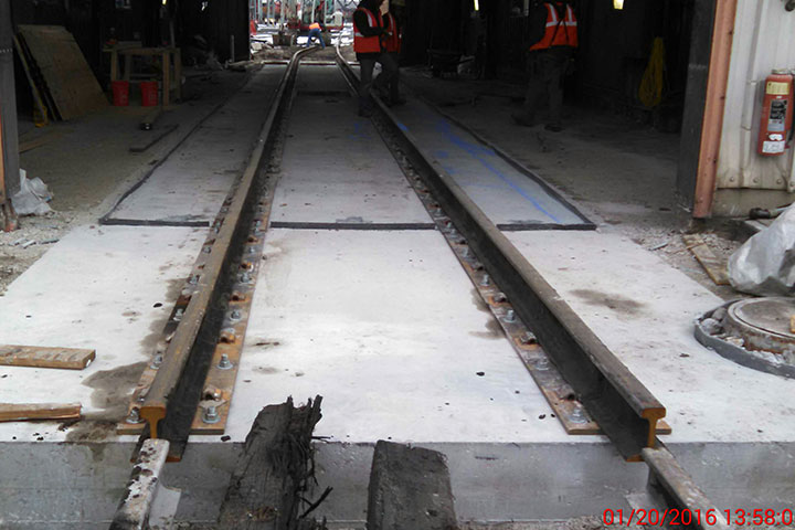 BNSF Locomotive Wash Bay in KCK by Coleman Industrial Construction in Kansas City Missouri