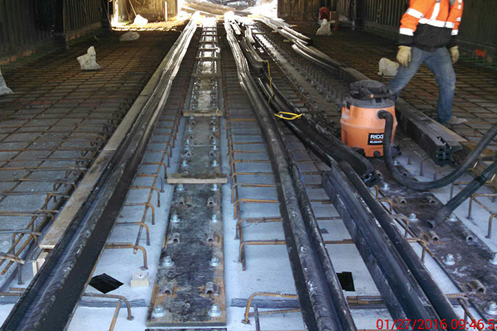 BNSF Locomotive Wash Bay in KCK by Coleman Industrial Construction in Kansas City Missouri