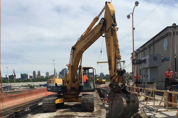 BNSF Inspection Pit North Kansas City by Coleman Industrial Construction in Kansas City Missouri