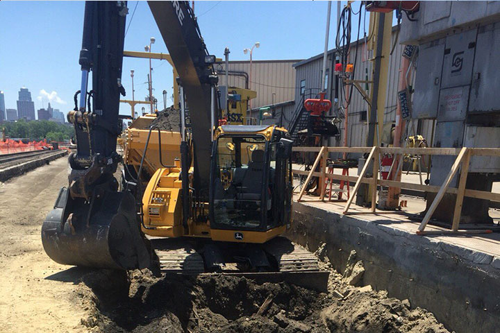 BNSF Inspection Pit North Kansas City by Coleman Industrial Construction in Kansas City Missouri