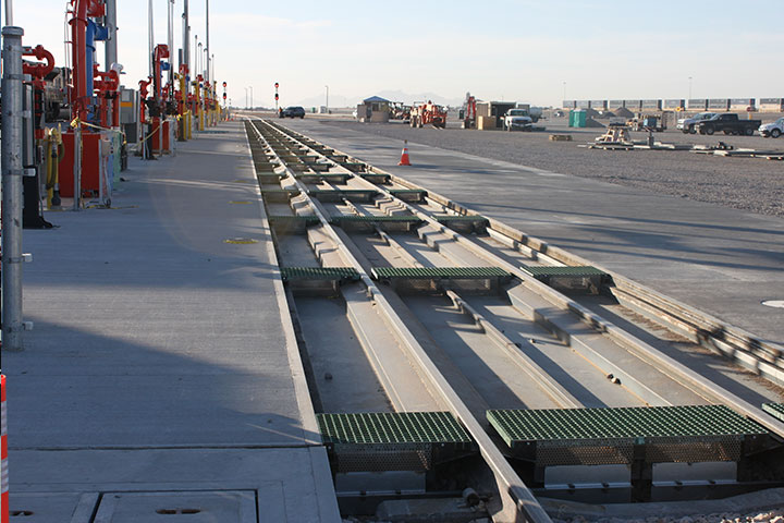 UPRR Track Pans by Coleman Industrial Construction in Kansas City Missouri