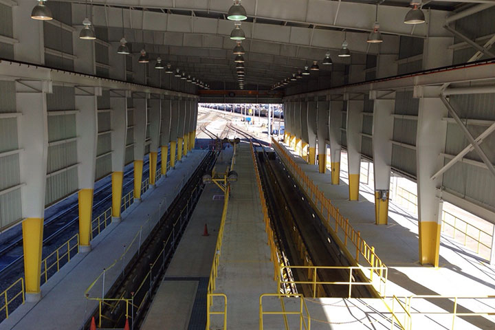 UPRR Inspection Pits & Crane Canopy by Coleman Industrial Construction in Kansas City Missouri