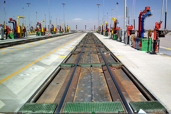 UPRR Track Pans by Coleman Industrial Construction in Kansas City Missouri