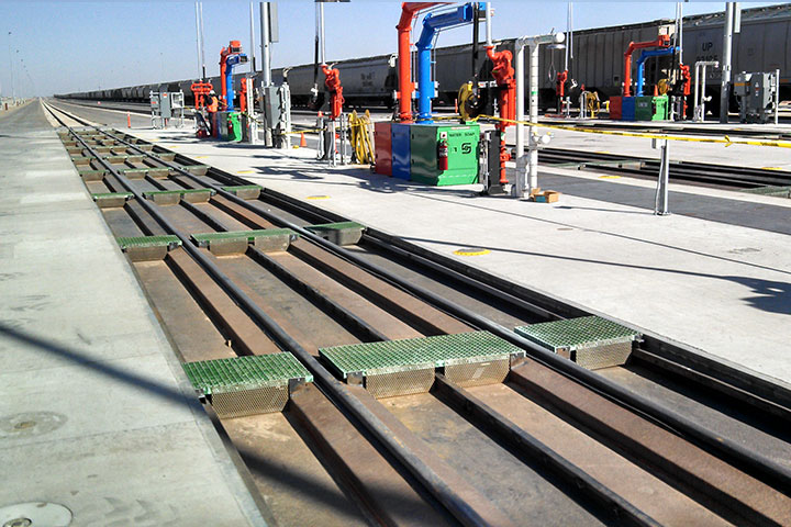 UPRR Track Pans by Coleman Industrial Construction in Kansas City Missouri