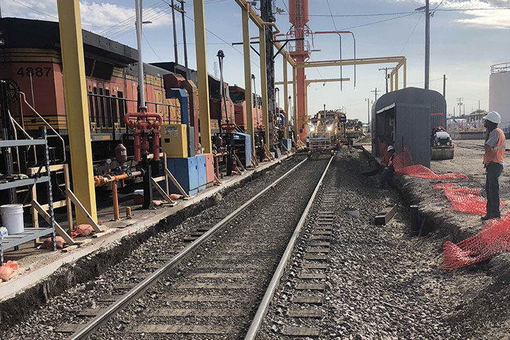 BSNF Railway Fueling Platform and DTL Upgrades by Coleman Industrial Construction in Kansas City Missouri