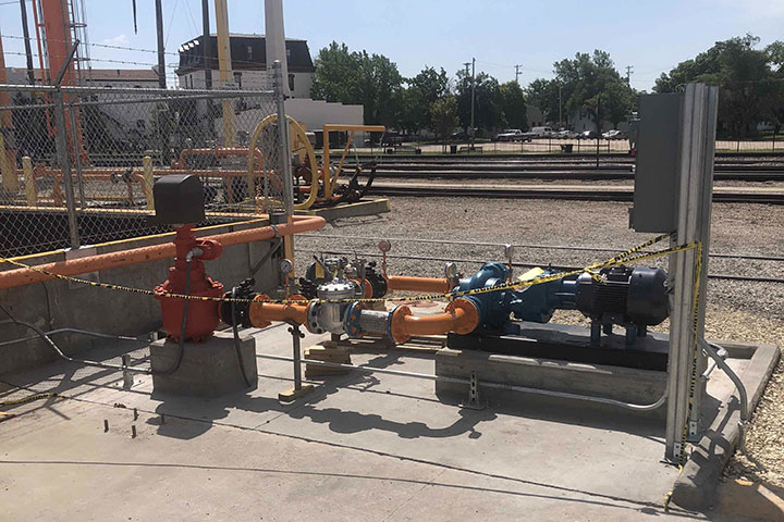 BSNF Railway Fueling Platform and DTL Upgrades by Coleman Industrial Construction in Kansas City Missouri