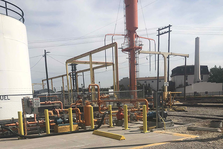 BSNF Railway Fueling Platform and DTL Upgrades by Coleman Industrial Construction in Kansas City Missouri