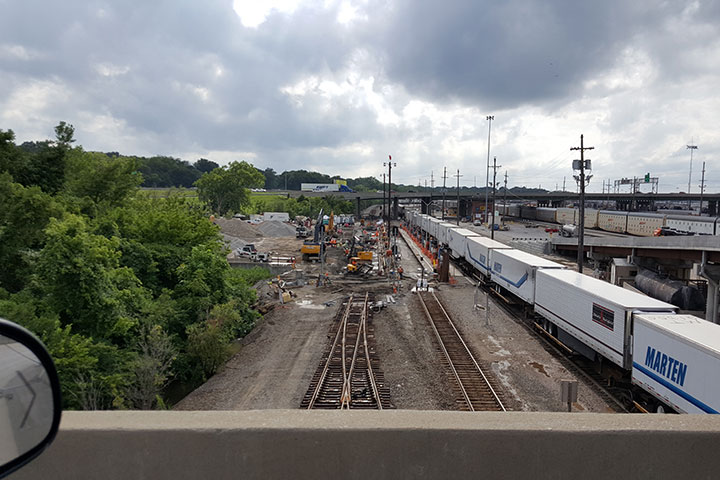 BNSF Mainline Kansas City Improvements by Coleman Industrial Construction in Kansas City Missouri