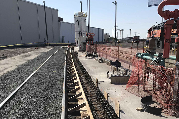 BSNF Fueling Platform Upgrades by Coleman Industrial Construction in Kansas City Missouri