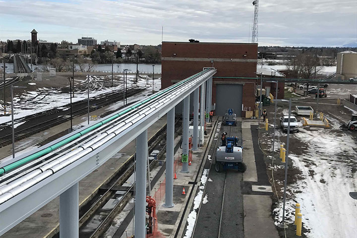 BSNF Fueling Platform Upgrades by Coleman Industrial Construction in Kansas City Missouri