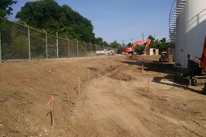 BNSF Containment Upgrades by Coleman Industrial  Construction in Kansas City Missouri