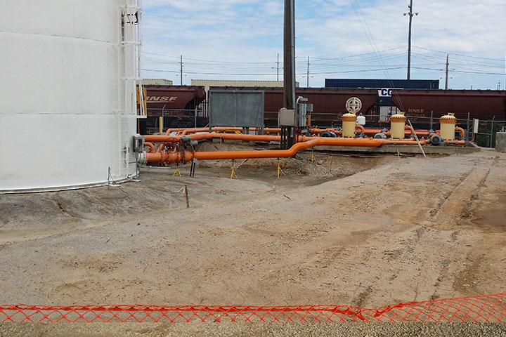 BNSF Containment Upgrades by Coleman Industrial Construction in Kansas City Missouri