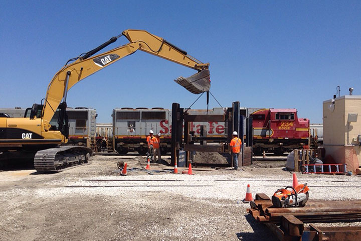 BNSF Industrial Waste Rehab by Coleman Industrial Construction in Kansas City Missouri