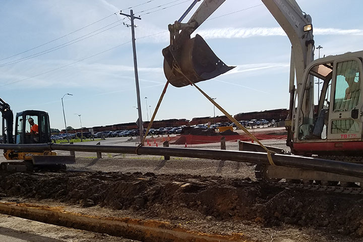 BNSF Industrial Waste Rehab by Coleman Industrial Construction in Kansas City Missouri