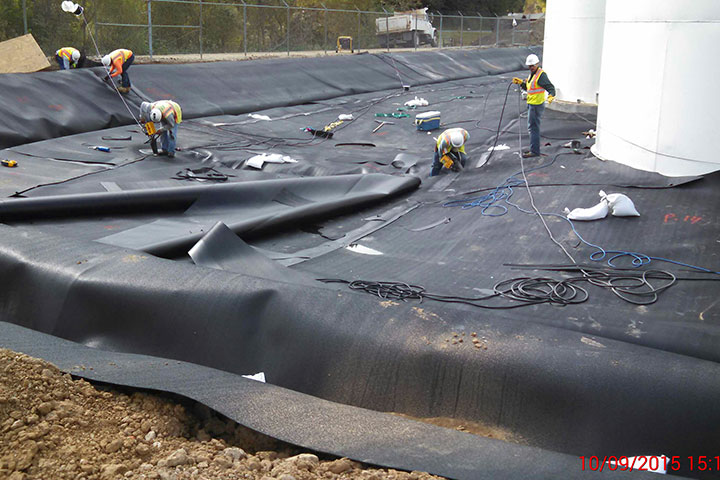 BNSF Containment Upgrades by Coleman Industrial Construction in Kansas City Missouri