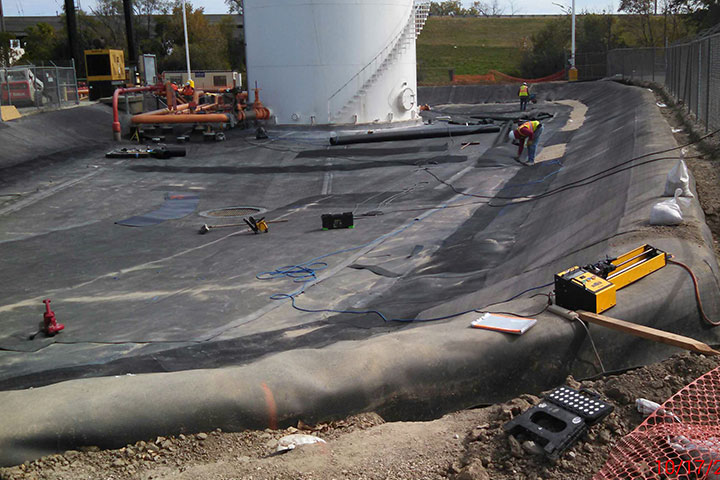 BNSF Containment Upgrades by Coleman Industrial Construction in Kansas City Missouri