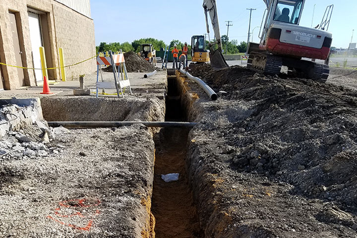 BNSF Industrial Waste Rehab by Coleman Industrial Construction in Kansas City Missouri