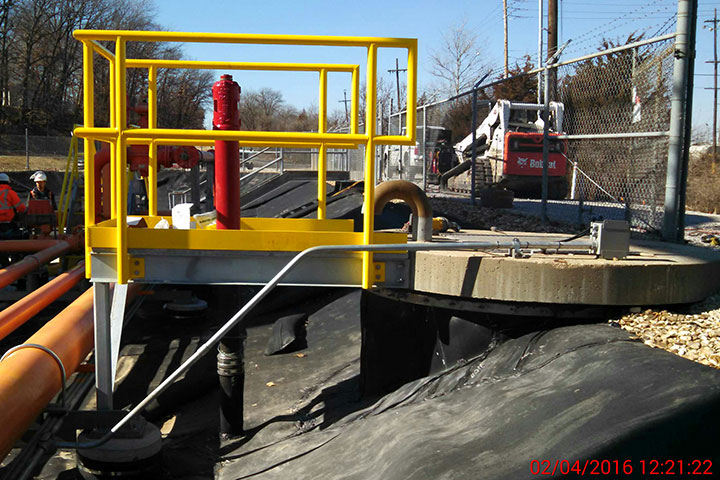 BNSF Containment Upgrades by Coleman Industrial Construction in Kansas City Missouri