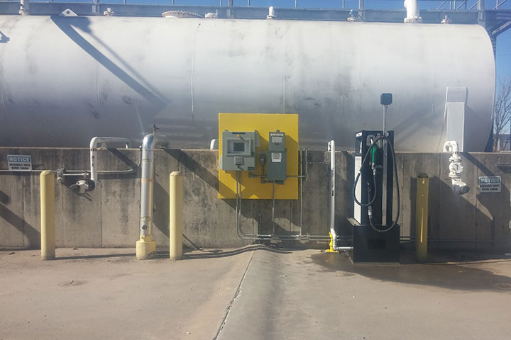 Equipment Fueling Implementations Cherokee Yard by Coleman Industrial  Construction in Kansas City Missouri