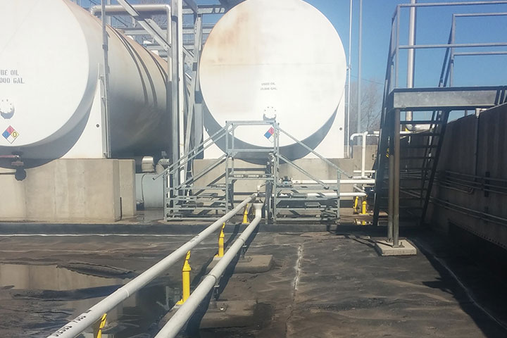 Equipment Fueling Implementations Cherokee Yard by Coleman Industrial  Construction in Kansas City Missouri