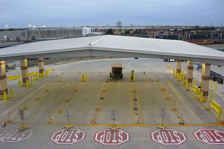 Union Pacific Railroad Roadability Canopy by Coleman Industrial Construction in Kansas City Missouri