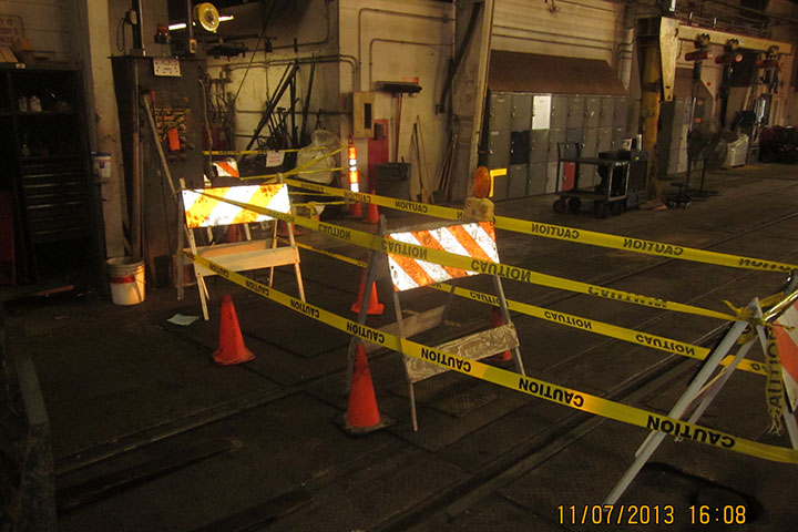 BSNF Railway New Railcar Jacking System by Coleman Industrial Construction in Kansas City Missouri