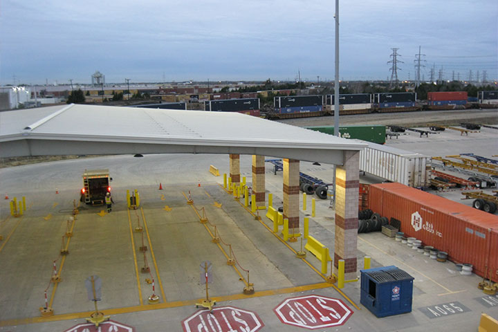 Union Pacific Railroad Roadability Canopy by Coleman Industrial Construction in Kansas City Missouri