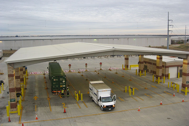 Union Pacific Railroad Roadability Canopy by Coleman Industrial Construction in Kansas City Missouri