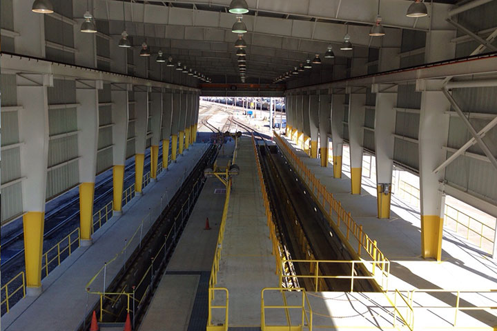 Union Pacific Railroad Inspection Pit by Coleman Industrial Construction in Kansas City Missouri