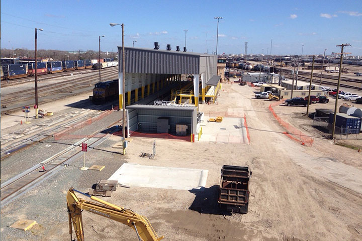 Union Pacific Railroad Inspection Pit by Coleman Industrial Construction in Kansas City Missouri