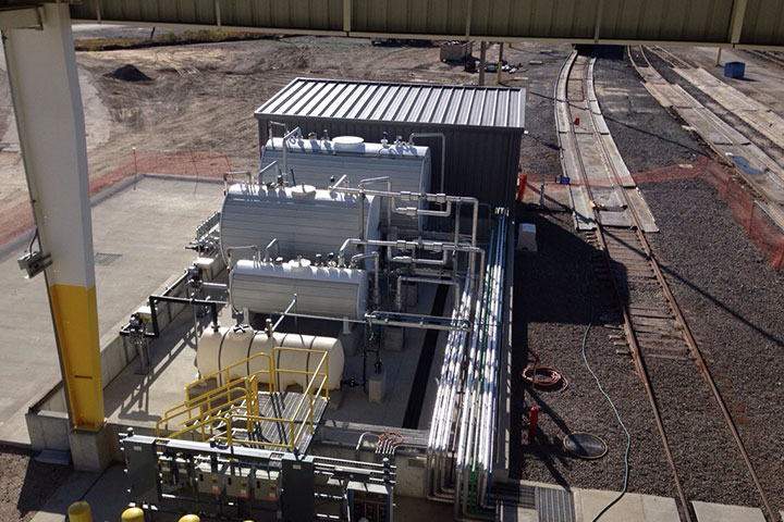 Union Pacific Railroad Inspection Pit by Coleman Industrial Construction in Kansas City Missouri